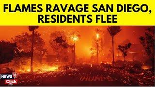 California Fire News | Brush Fire Prompts San Diego Residents To Evacuate | California Fires | N18G