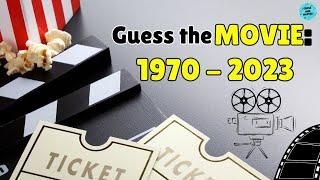 Guess the MOVIE: One Film per Year from 1970 to 2023 | Trivia/Quiz/Challenge