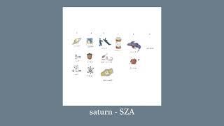 SZA - saturn [sped up] ll. ˖🪐 ༘⋆⭒˚｡⋆