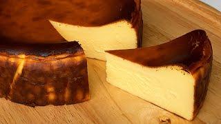 Basque Burnt Cheesecake Recipe | Smooth & Gooey Center