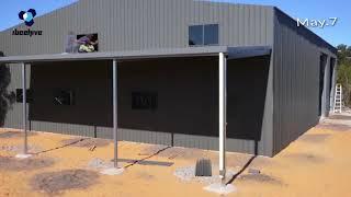 How to build a steel warehouse?