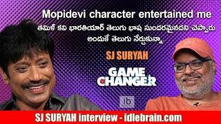 Jeevi interviews SJ Suryah for #GameChanger  - idlebrain.com