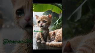 tak ada yang menolong |kisah kucing sedih bikin nangis #shortvideo #cat #kucingsedih