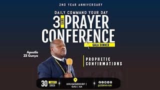 DCYD 2023 Conference: Prophetic Confirmations - Aps ZE Gunya