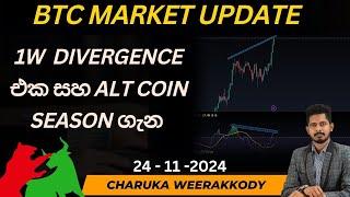 BTC වෙළඳපොළ විශ්ලේෂණය  සහ පැහැදිලි කිරීම | 24 - 11 -2024