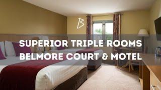 Superior Triple Rooms at Belmore Court & Motel, Enniskillen