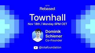 IOTA Rebased Townhall - November 18th at 6PM CET