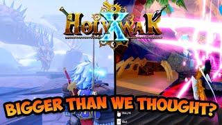 Holy War X Is Bigger Than We Thought! | 21 Islands, Combat Test, World Bosses, and More | Holy War X