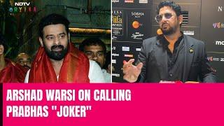 IIFA 2024: Arshad Warsi On Calling Prabhas "Joker" - "I Spoke About A Character, Not The Person"