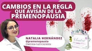 ¿Cómo es la REGLA cuando se acerca la MENOPAUSIA? 🩸️ Regla irregular, sangrado abundante...