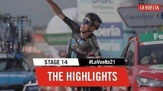 Stage 14 - The highlights | #LaVuelta21