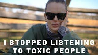 Why I stopped listening to toxic people | Walking with Neptune my Cat