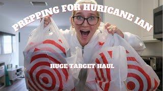 PREPPING FOR HURRICANE IAN | HUGE TARGET HAUL | Charity Walton