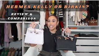 Hermes Kelly or Birkin? Comparison | My opinion and Review!