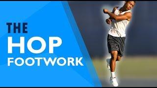 Tennis Approach FOOTWORK − Hitting While Moving Forward