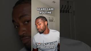 BEARD CARE ROUTINE | Starting From A Fresh Low Shave