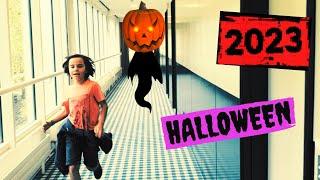 VLOG HALLOWEEN PEUR OU PAS PEUR  DE LA CHAMBRE 2023? ROOM TOUR HANTÉ A CENTER PARCS - DEMO JOUETS