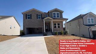 BRAND NEW, Dallas, GA, Paulding County, 4-5 bedrooms, BIG INCENTIVES