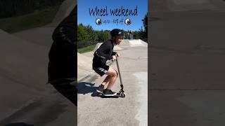 THESE ARE THE BEST SCOOTER WHEELS!!! @raptureproscooters  #scootering #youtubeshorts