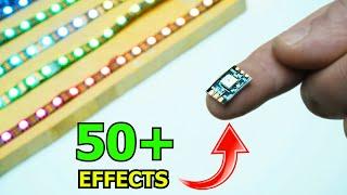 50+ INSANE LED Patterns Using SMART RGB Chip?