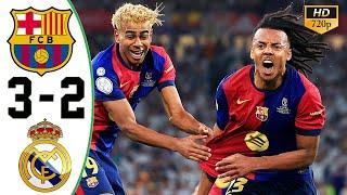 Barcelona Vs Real Madrid 3 2 All Goals Highlights 2025