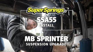 Mercedes-Benz Sprinter Suspension Upgrade | SuperSprings SSA55 Install