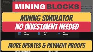 Mining Blocks Updates , Payment Proofs , Earn Free Crypto.