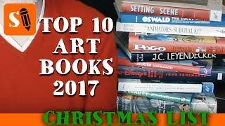 Top 10 Art Books for Christmas 2017 - Stayf Draws