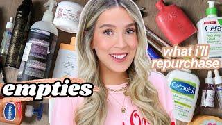 EMPTIES REVIEW (what I'll repurchase & what's trash forever) | leighannsays