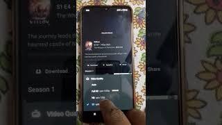 how to set video quality in Hotstar apps | SD, HD, Auto #shorts #hotstar