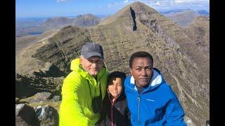 Beinn Alligin, Torridon Mountains Family Munro hike.  30.5.2021