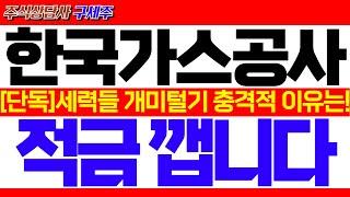 [한국가스공사 주가 전망]세력들은 개미들 끝까지 털고 올립니다! 개미털기 역으로 이용하실분만 영상 시청하세요! #한국가스공사주식전망 #한국가스공사대응 #한국가스공사목표가