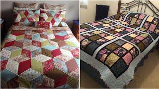 Latest and modern designer simple bedsheet cover by pop up fashion 