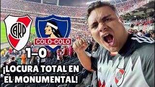  ¡EL MONUMENTAL ES UNA LOCURA! ¿LA MEJOR HINCHADA? RIVER vs COLO COLO 1-0