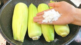 Teach you a trick to boil corn, sweet, soft and glutinous, super delicious