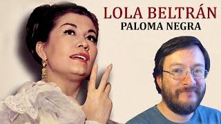 Lola Beltrán | Paloma Negra (en vivo) | REACCIÓN