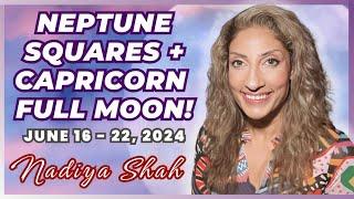 CANCER SEASON BEGINS! CAPRICORN FULL MOON! A WAVE OF EMOTION Jun16-22 2024 Astrology Horoscope