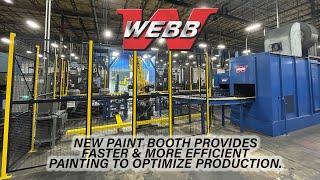 High Volume Paint Booth