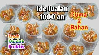 RESEP JUALAN JAJANAN 1000an || Dari 2 Bahan saja