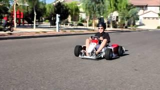 Seth road tests the extinct MiniMoto go cart from Honda