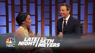 Jenny Slate Gets Awkward at Her Old High School - Late Night with Seth Meyers