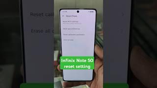 infinix note 50 x6858 hard reset short#short#hardreset