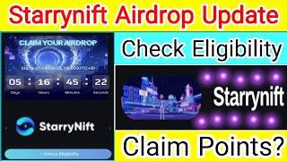 Binance Starrynift Airdrop Update | Check Starrynift Eligibility