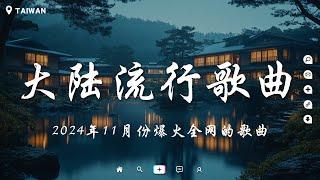 2024年11月份爆火全網的歌曲，你知道有那些嗎 在加納共和國離婚, 最痛不是分開那一刻, 迷人的危險, 會呼吸的痛, 後來我, 你還是沒有陪我到最後, 心之火【大陸流行歌曲】聽不膩的華語情歌