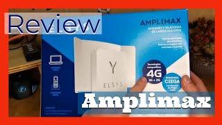 ELSYS AMPLIMAX INTERNET RURAL sin ser experto te lo aseguro  AMPLIMAX ANTENA 4G LTE 