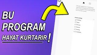 Bu Program Windows 11'de Hayat Kurtarır!!