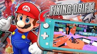 Fixing Joy Con Drift on Switch Lite! | Mikeinoid