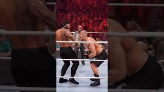 WWE 2K22 GAMEPLAY - Brock Lesnar vs. Roman Reigns - Universal Title #shorts #short #shortvideo