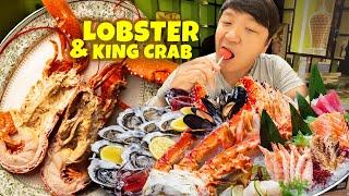 BEST All You Can Eat LOBSTER & KING CRAB Brunch Buffet in Las Vegas