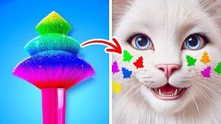 Satisfying Hacks & Viral Gadgets For your Pets️ Survive Stressful X-Mas Days by 123 GO! Zoo